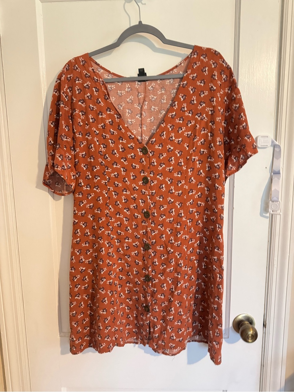 Orange wild fable mini dress XL